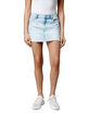 BLANK NYC Sustainable Low Rise Mini Denim Skirt image number 1