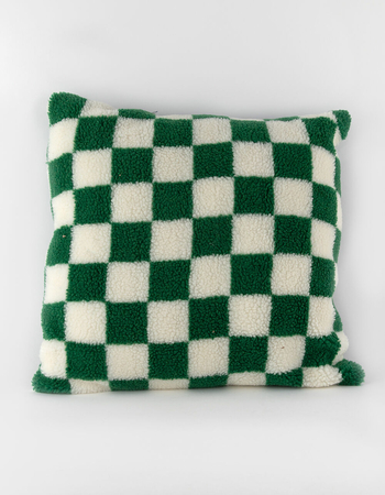 Checkered Square Pillow