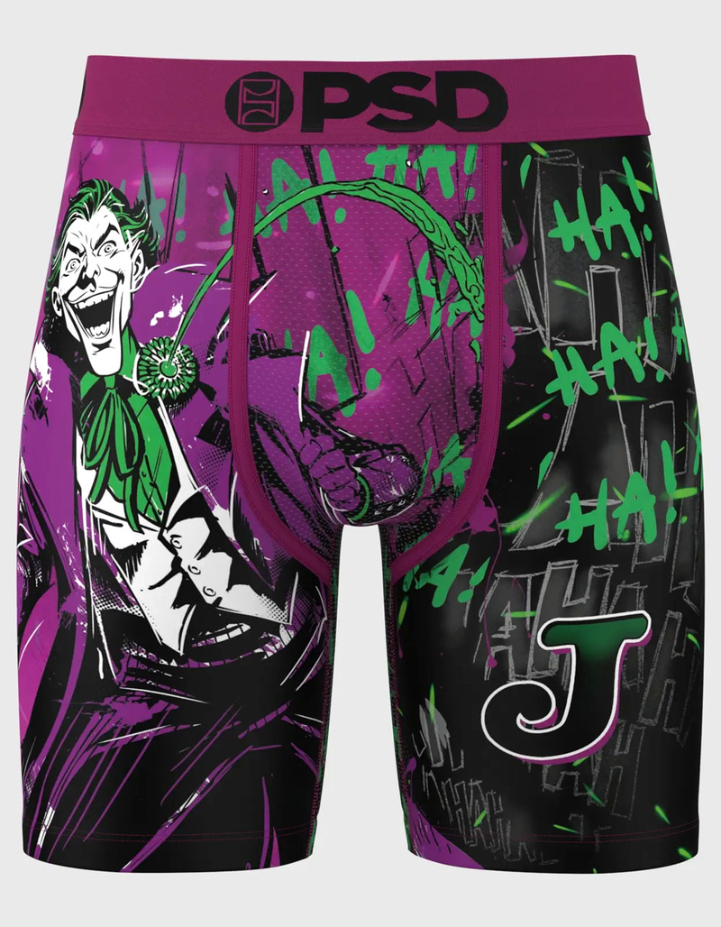 PSD x Justice League Joker LOL Mens Boxer Briefs  image number 0