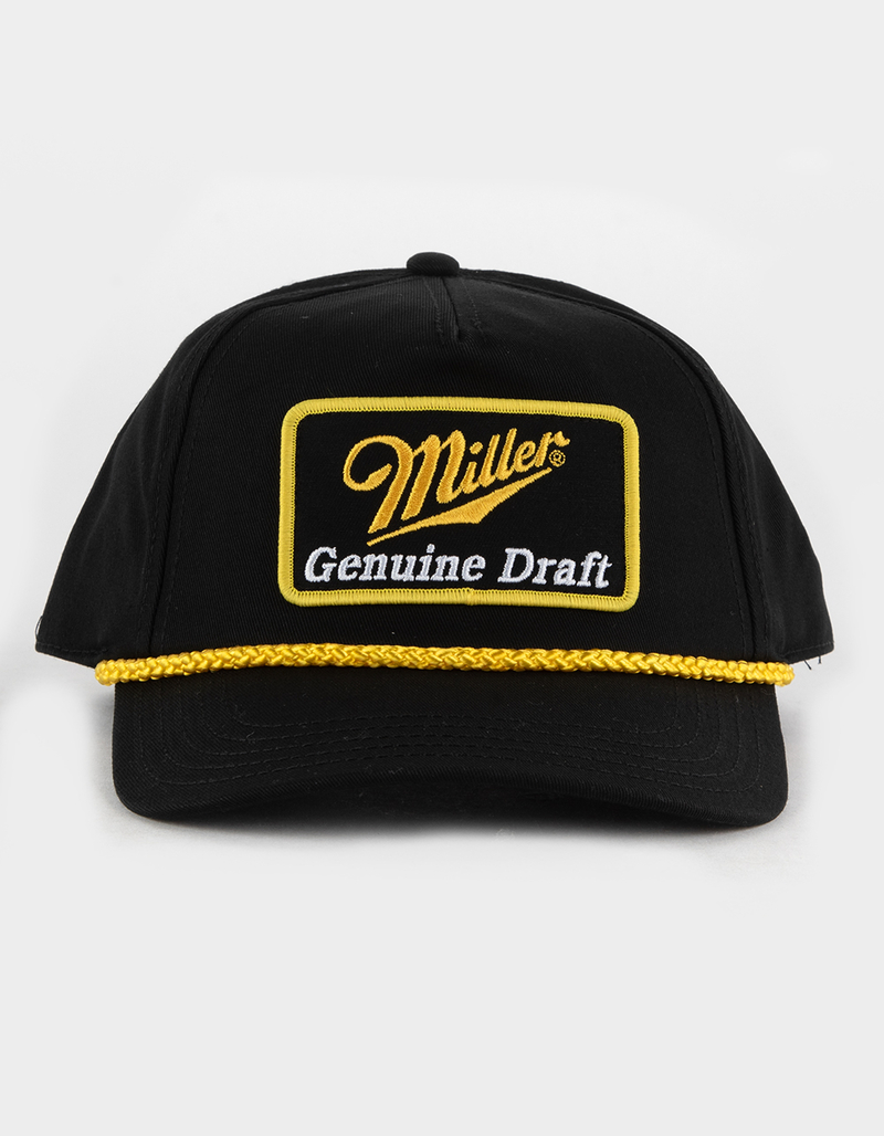 AMERICAN NEEDLE Miller Genuine Draft Roscoe Mens Snapback Hat image number 0