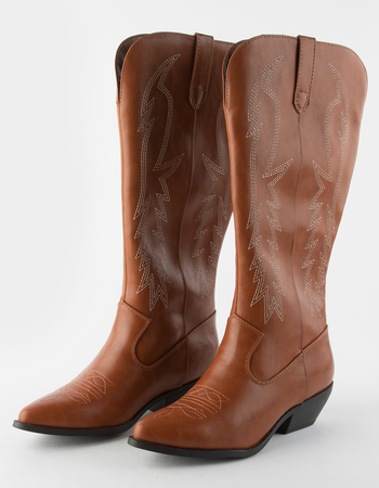 SODA Womens Cowboy Western Boots Primary Image