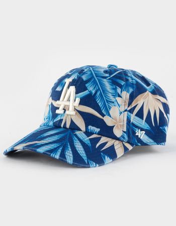47 BRAND Los Angeles Dodgers Tropicalia '47 Clean Up Strapback Hat