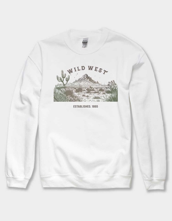 DESERT Wild West Landscape Unisex Crewneck Sweatshirt