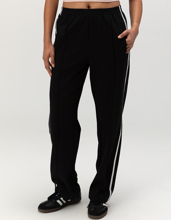 RSQ Womens Low Rise Baggy Track Pants Alternative Image