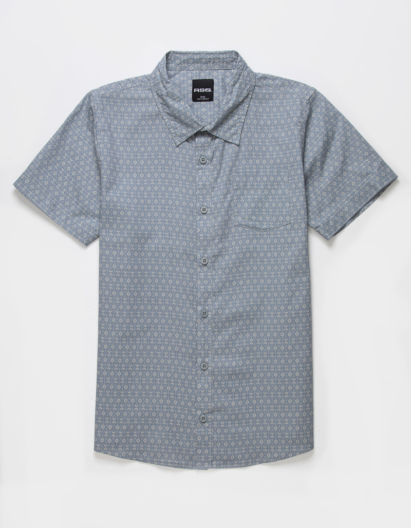 RSQ Boys Printed Button Up Shirt image number 1