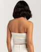 WEST OF MELROSE Ruffle Womens Tube Top image number 4