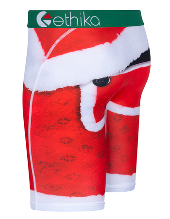 ETHIKA Santa Surprise Staple Boys Boxer Briefs Alternative Image