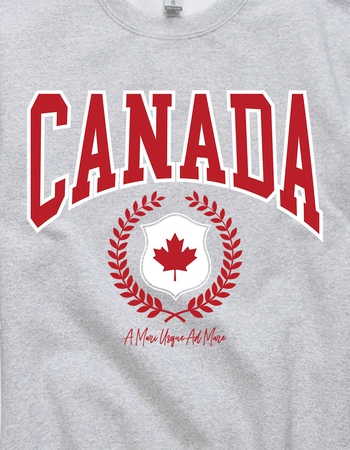CANADA Maple Leaf Unisex Crewneck Sweatshirt