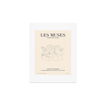 DENY DESIGNS Les Muses Cherubs 11" x 14" Poster