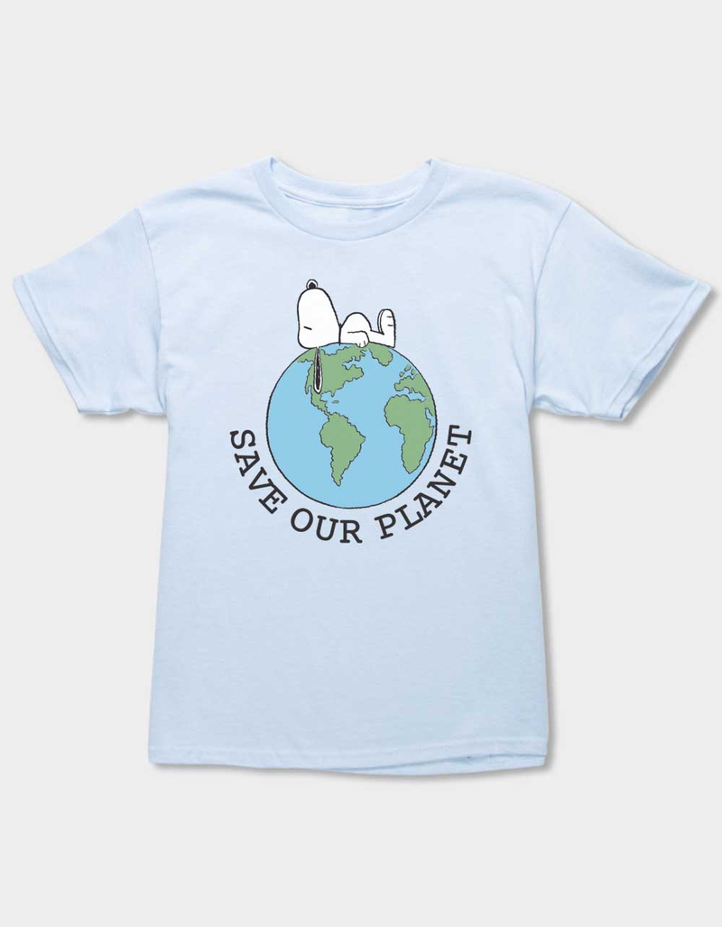 PEANUTS Save Our Planet Unisex Kids Tee image number 0