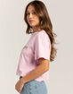 RUSTY Sweetest Thing Womens Crop Tee image number 3