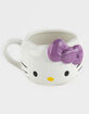 SANRIO Hello Kitty 3D Sculpted Ceramic Mug image number 2