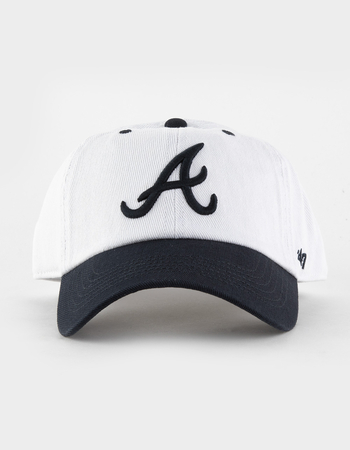 47 BRAND Atlanta Braves Cooperstown Double Header Diamond '47 Clean Up Strapback Hat