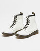 DR. MARTENS 1460 White Womens Boots image number 1