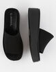 SODA Farley Comfort Womens Platform Slide Sandals image number 5