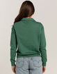 FULL TILT Arizona Quarter Zip Womens Sweatshirt image number 3
