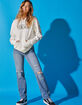 RSQ Womens High Rise Straight Leg Jeans image number 11