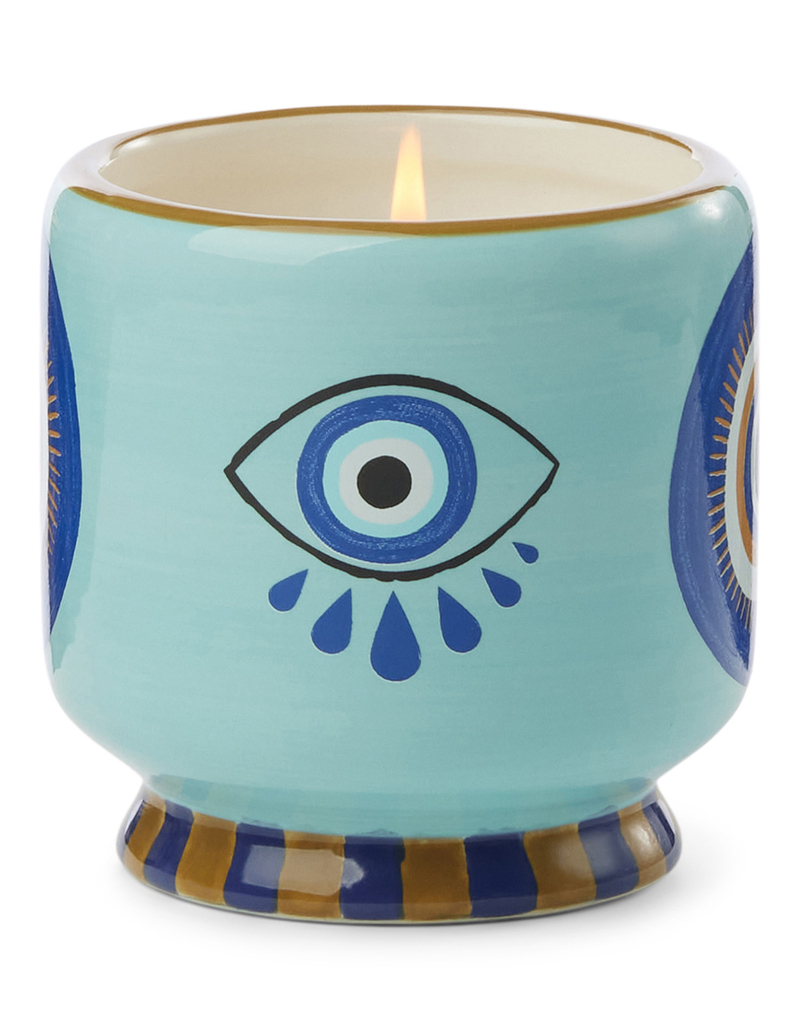 PADDYWAX Adopo 8oz Eye Ceramic Candle - Incense & Smoke image number 0