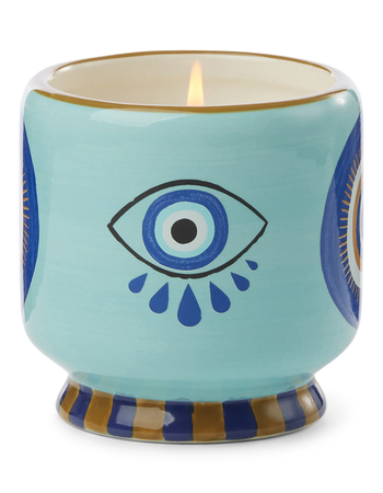 PADDYWAX Adopo 8oz Eye Ceramic Candle - Incense & Smoke