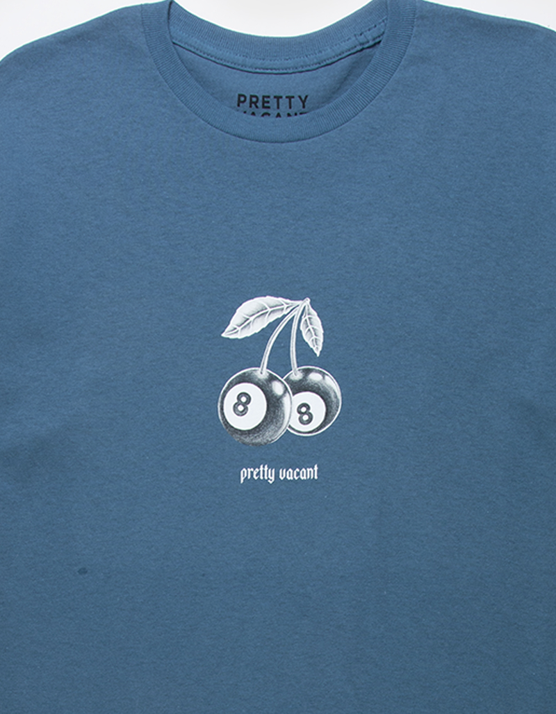 PRETTY VACANT 8 Ball Cherry Mens Tee image number 1