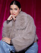 WEST OF MELROSE Cropped Womens Fur Coat image number 1