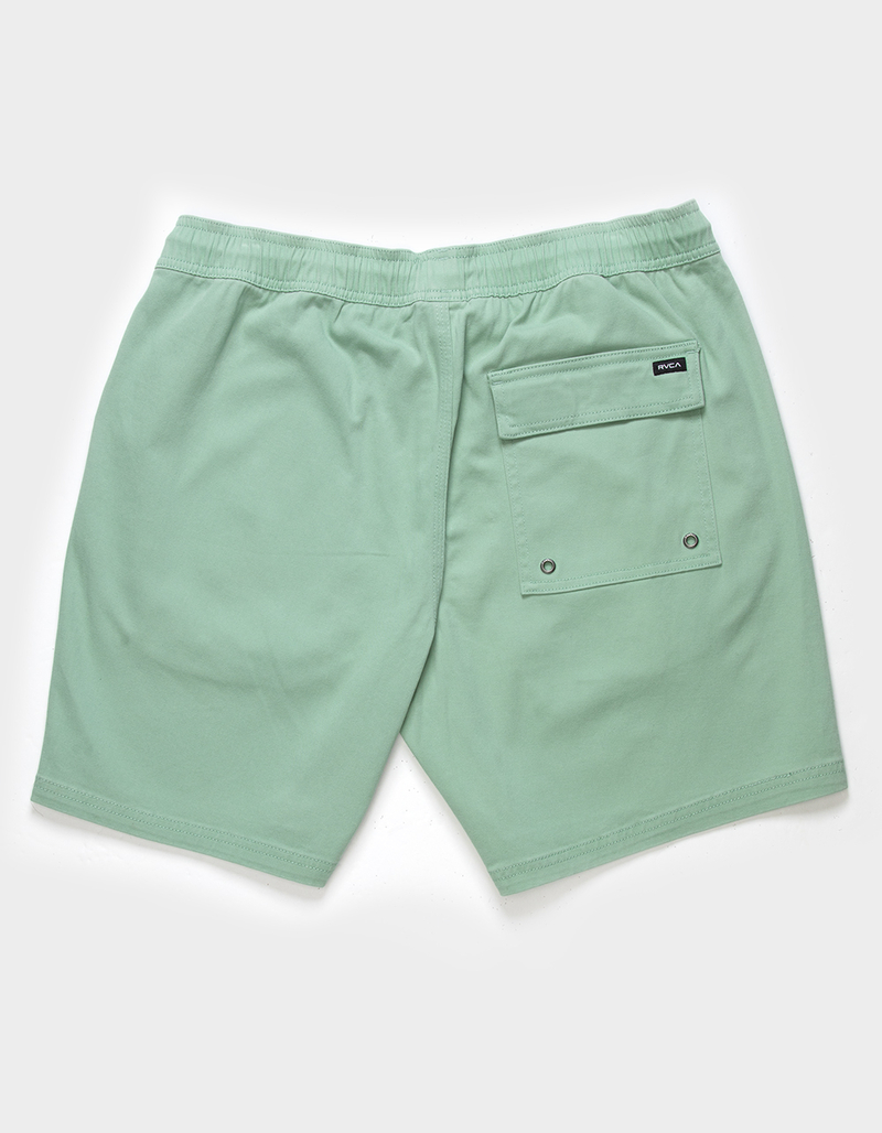 RVCA Escape Mens Solid Volley Shorts image number 1