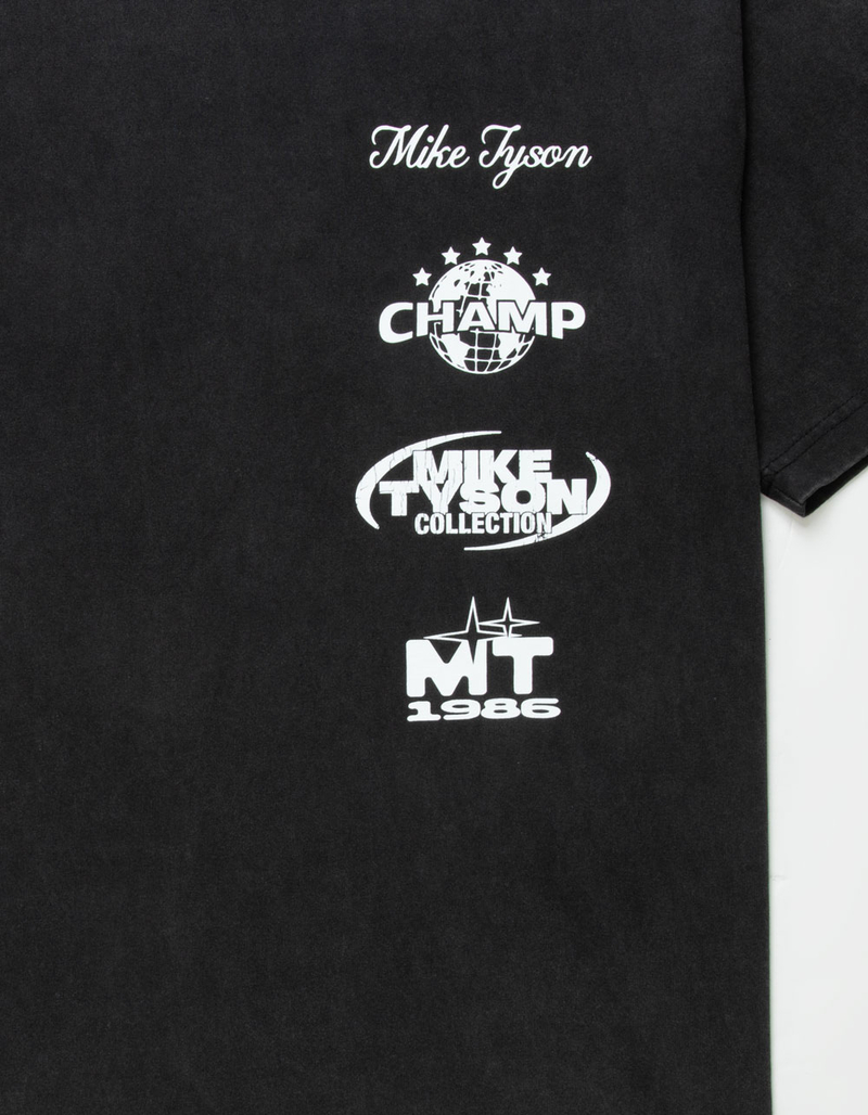 MIKE TYSON Heavyweight Champion Mens Oversized Tee image number 4