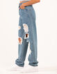 RSQ Womens High Rise Baggy Jeans image number 3