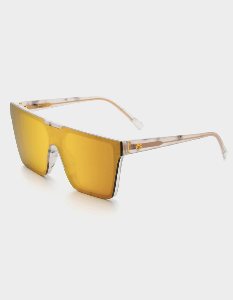 HEAT WAVE VISUAL Clarity Gold Sunglasses image number 0