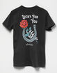 LAST CALL CO. Lucky For You Womens Tee image number 5