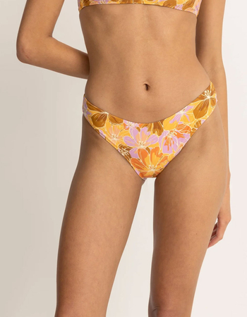 RHYTHM Mahana Floral Holiday Hipster Bikini Bottoms
