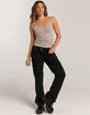 BDG Urban Outfitters Romi Y2K Bootleg Flare Womens Cargo Pants image number 1