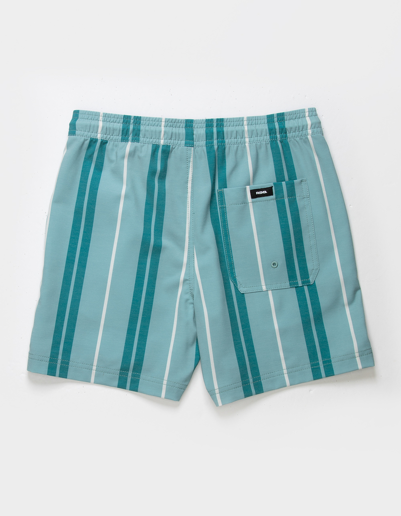 RSQ Boys Vertical Stripe 5'' Swim Shorts image number 2