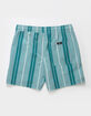 RSQ Boys Vertical Stripe 5'' Swim Shorts image number 3