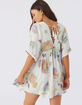 O'NEILL Rosemary Naam Floral Womens Mini Dress image number 2