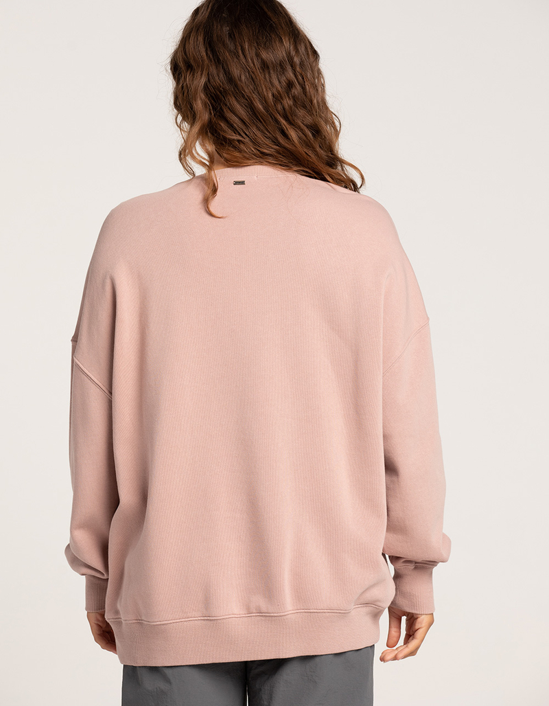 O'NEILL Choice Womens Oversized Fleece Crewneck Sweatshirt image number 2