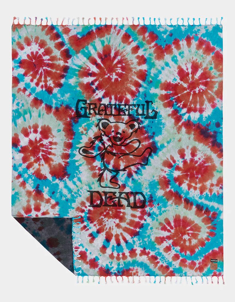SLOWTIDE x The Grateful Dead The Groove Throw Blanket image number 0