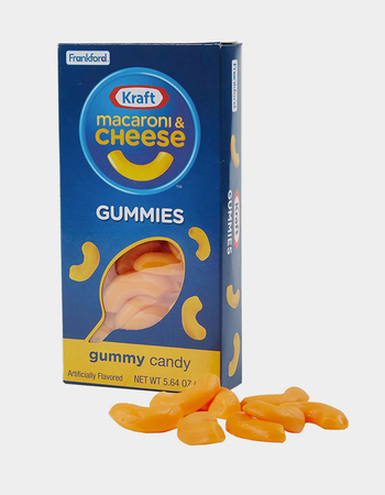 KRAFT Macaroni & Cheese Gummy Candy