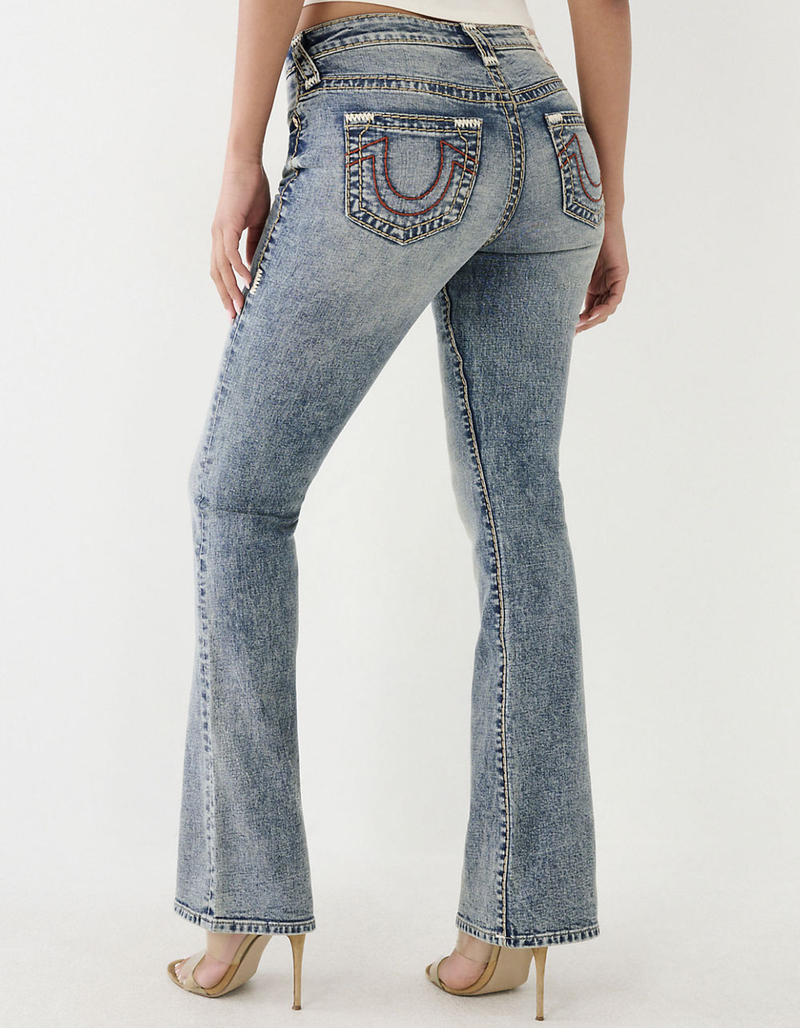 TRUE RELIGION Becca Super T Stitch Womens Bootcut Jeans image number 3