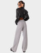 EDIKTED Kasesy Cable Knit Womens Pants image number 4