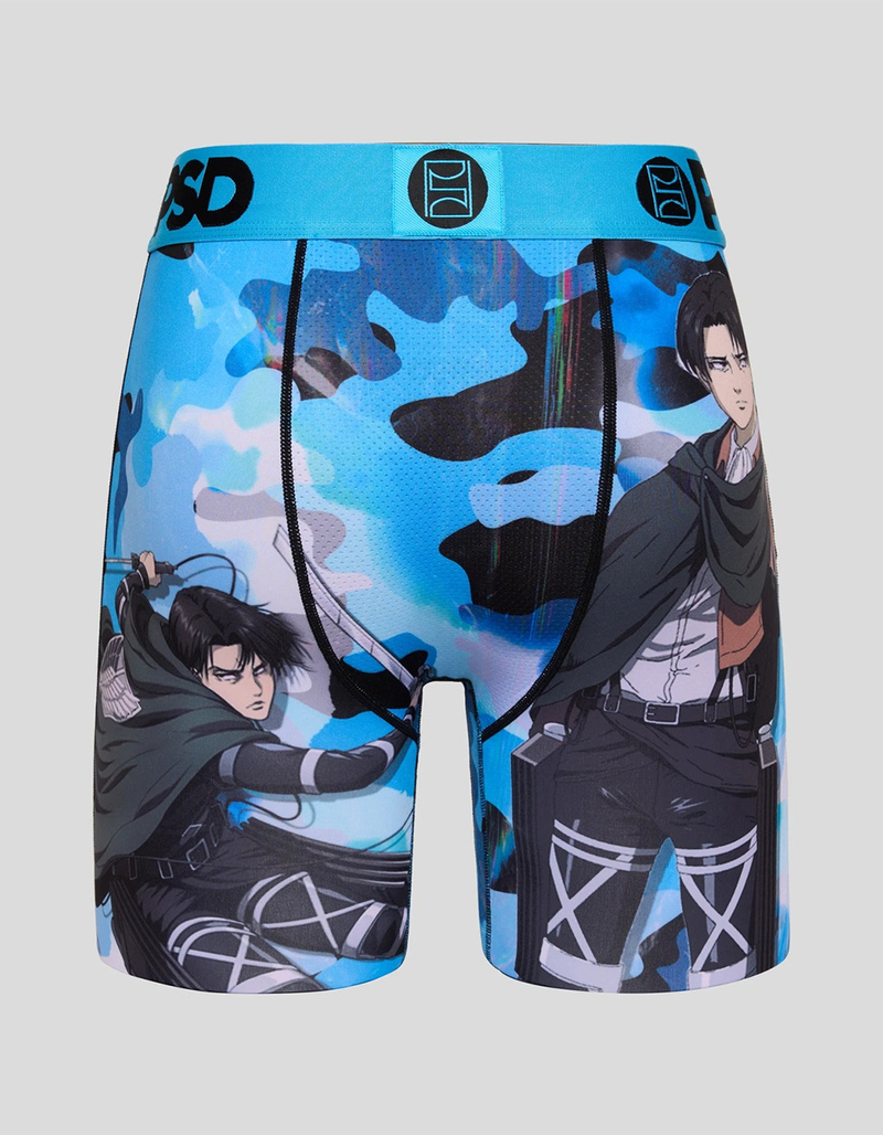 PSD x Attack On Titan Levi Solo Mens Boxer Briefs image number 3