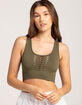 TILLYS Seamless Cut Out Womens Tank Top image number 1