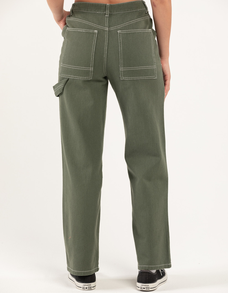 RSQ Womens High Rise Relax Carpenter Pants image number 2
