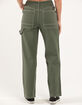 RSQ Womens High Rise Relax Carpenter Pants image number 3