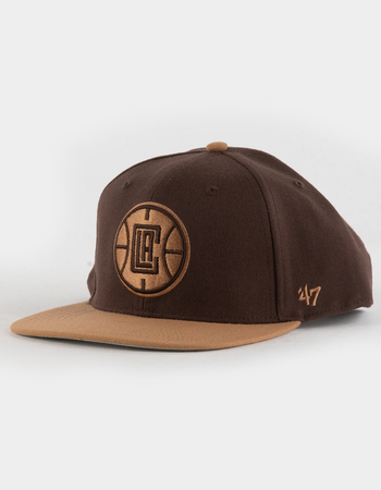47 BRAND Los Angeles Clippers No Shot Two Tone '47 Captain Snapback Hat