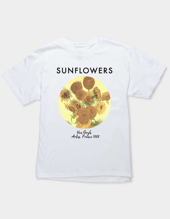VAN GOGH Sunflowers Unisex Kids Tee