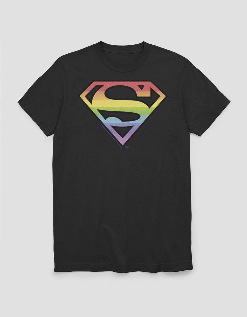 SUPERMAN Rainbow Symbol Tee image number 0