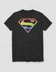 SUPERMAN Rainbow Symbol Tee image number 1
