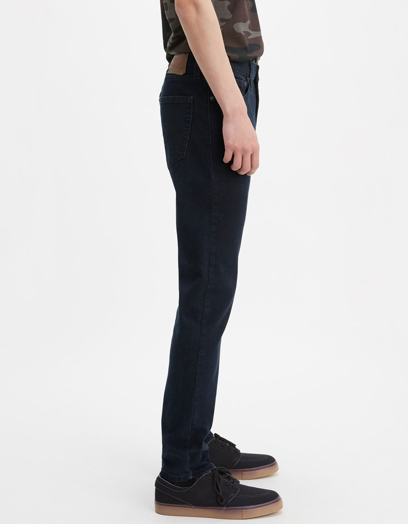 LEVI'S 512 Slim Taper Mens Jeans - Black Cactus Adapt image number 3