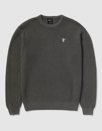 HUF Filmore Mens Waffle Knit Sweater